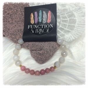 𝅺all Natural Semi Precious Stone Bracelet